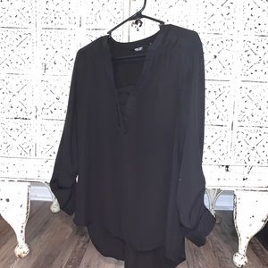 Simply Vera dress black top size medium
